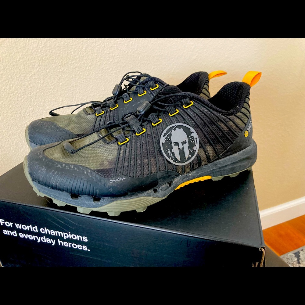SPARTAN by CRAFT RD PRO OCR Running Shoes - Women’s Size 7.5 Black/Yellow